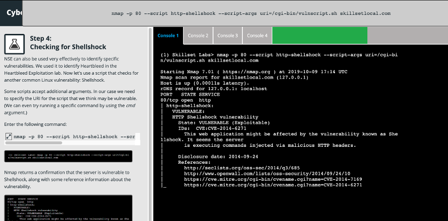 Infosec Institue check Shellshock with NMAP